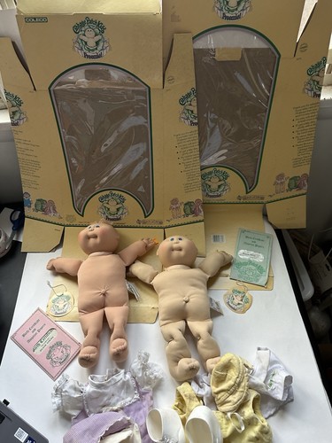 Two vintage cabbage patch - two,