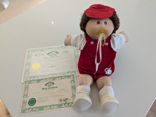 Vintage 1984 cabbage patch - patch, kid